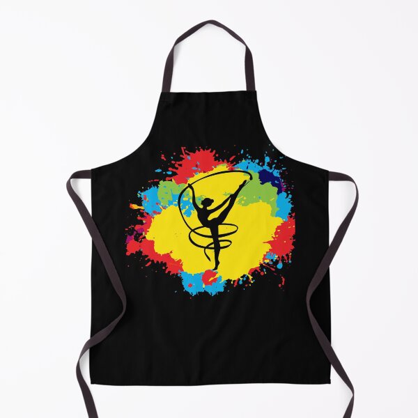 Item preview, Rhythmic Gymnastics Ribbon Gymnast Watercolor designed and sold by CuteDesigns1.
