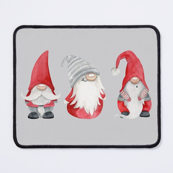 Item preview, Three Funny Christmas Gnomes As Blue And Purple Gnomes With Easter Eggs - Three Funny Christmas Gnomes designed and sold by lodarohit.