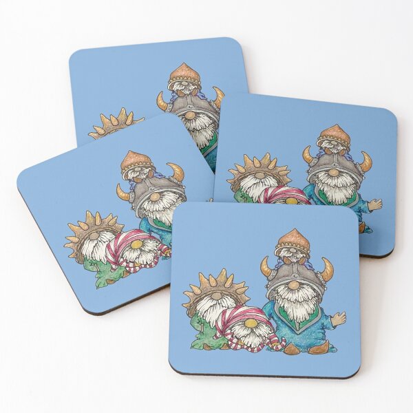 Item preview, Gnome family in funny hats designed and sold by SarahCD13.