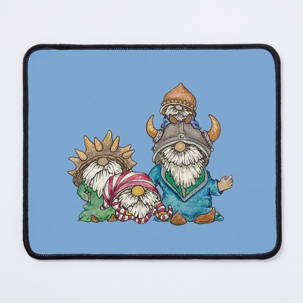 Item preview, Gnome family in funny hats designed and sold by SarahCD13.