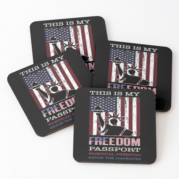 Item preview, This is My Freedom Passport Antivax designed and sold by youssefattigui.