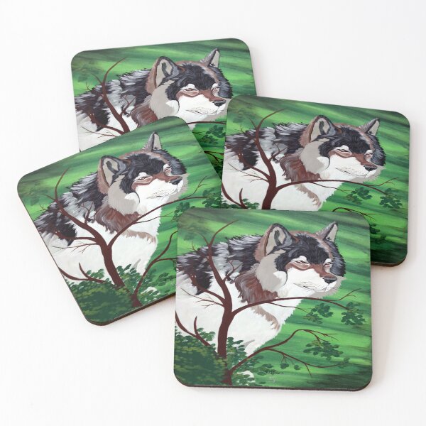 Item preview, Wolf on the Prairie designed and sold by Jacklyn G.  Jones.