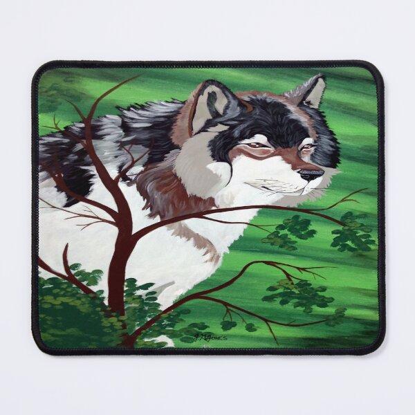 Item preview, Wolf on the Prairie designed and sold by Jacklyn G. Jones.