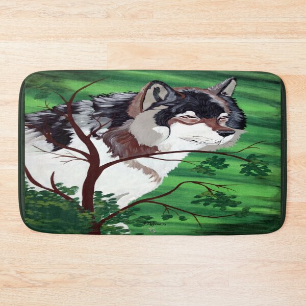 Item preview, Wolf on the Prairie designed and sold by Jacklyn G.  Jones.