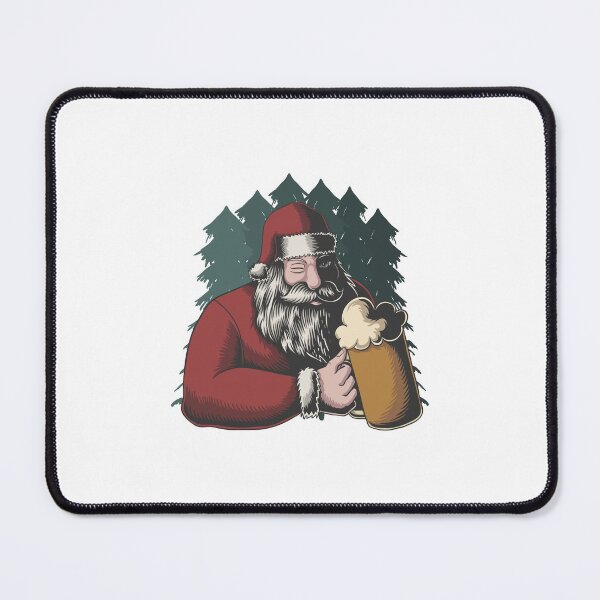 Item preview, Beer Drinking Santa Claus-funny gift for adults designed and sold by BRtisticDesigns.