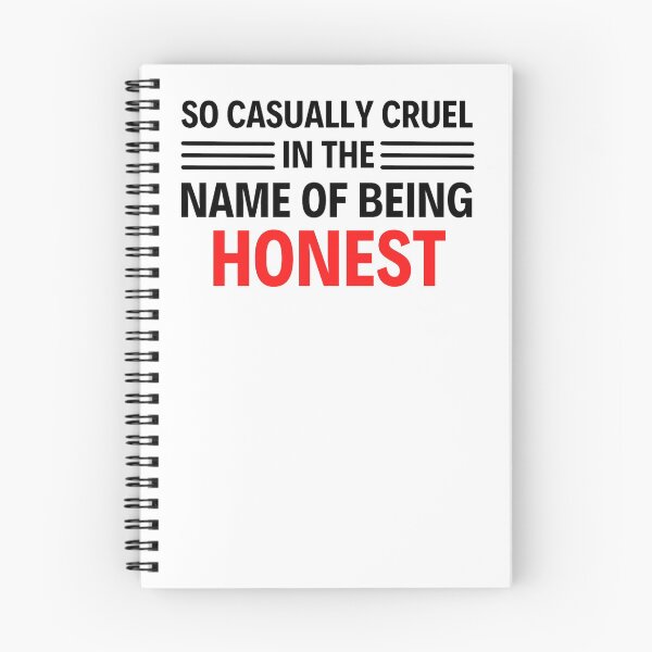 Item preview, So Casually Cruel In The Name Of Being Honest - All too well quotes designed and sold by chetan786.