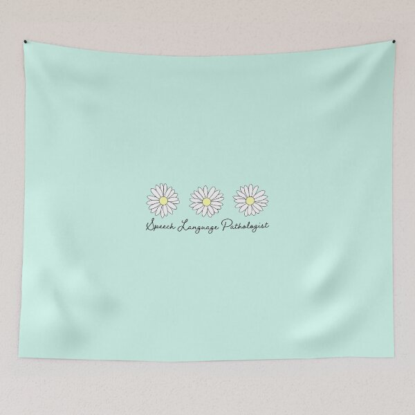 Item preview, floral Speech Language Pathologists  designed and sold by JavierShih.