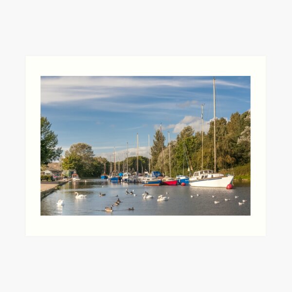 The Boatyard Art Print