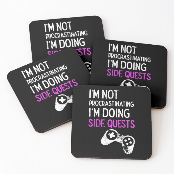 Item preview, Im Not Procrastinating, Im doing Side Quests designed and sold by FNStuff.