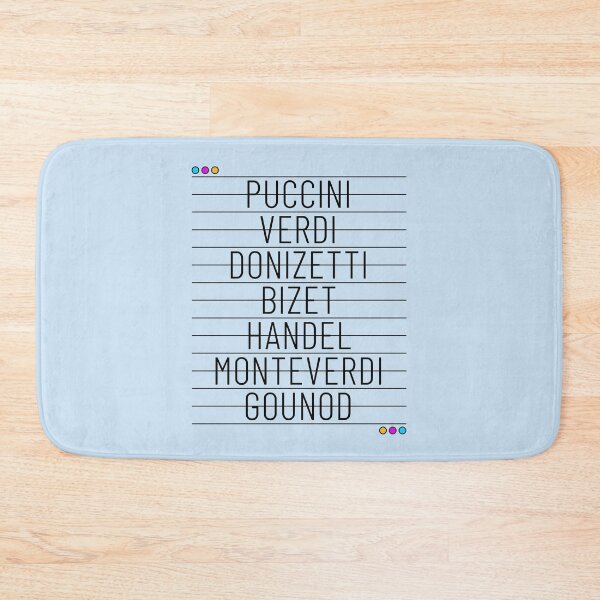Item preview, I Love Opera Music List of Opera Composers designed and sold by ClickForMore.