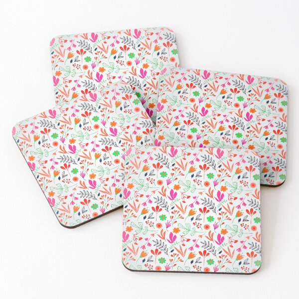 Item preview, Vintage Colorful Floral Repeating Pattern designed and sold by BuxomBabe21.