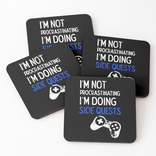 Item preview, Im Not Procrastinating, Im doing Side Quests designed and sold by FNStuff.