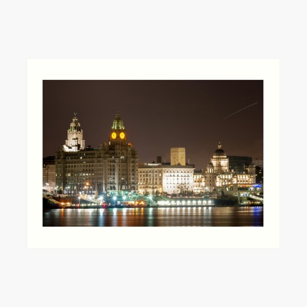 The Three Graces at Night Art Print