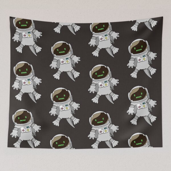 Item preview, Axolotl in Space #3 - Robot Digital Astronaut designed and sold by MadSkullDesigns.