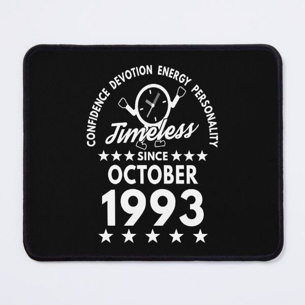 Item preview, October Birthday Timeless Person -1993 - White Text designed and sold by MoonsmileProd.