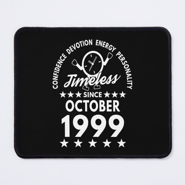 Item preview, October Birthday Timeless Person -1999 - White Text designed and sold by MoonsmileProd.