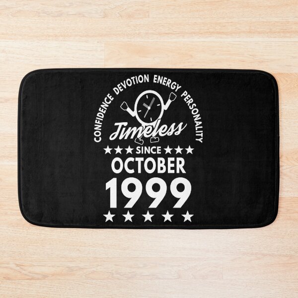 Item preview, October Birthday Timeless Person -1999 - White Text designed and sold by MoonsmileProd.