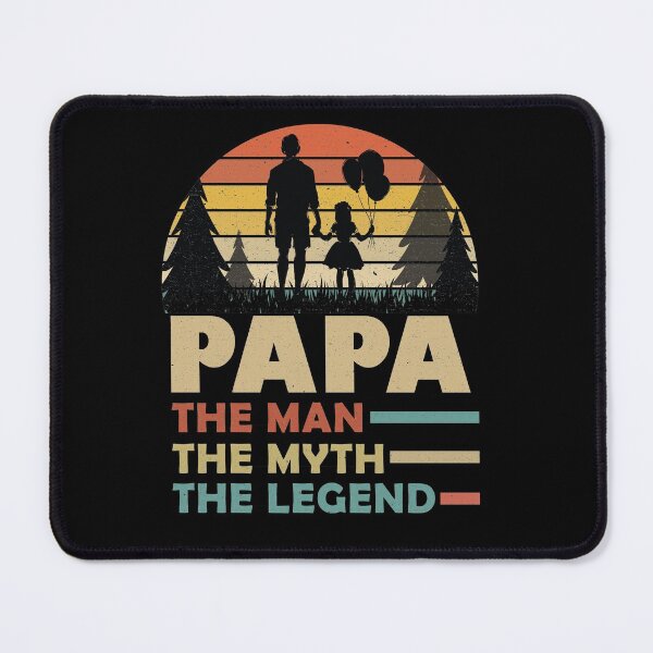 Item preview, Papa the man the myth the legend designed and sold by Fiona Shorts.