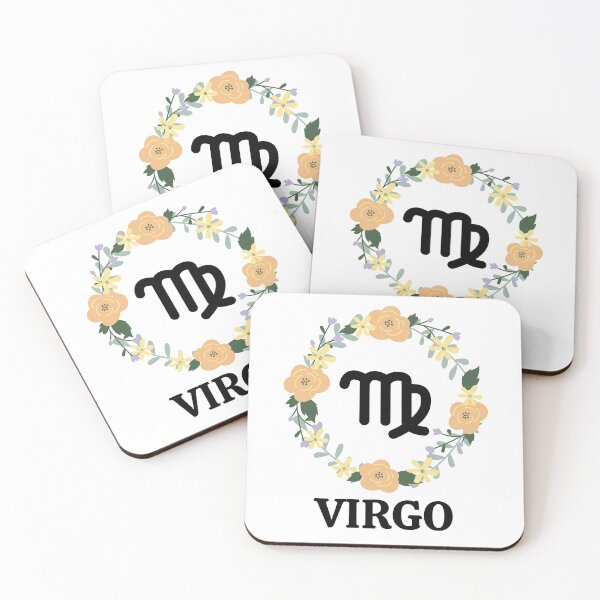 Item preview, Floral Virgo Zodiac Sign designed and sold by Hellofriendco.