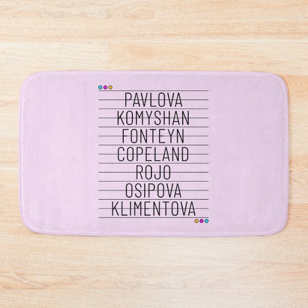 Item preview, Famous Ballet Dancers  - List of Ballerinas for the Ballet Fan designed and sold by ClickForMore.