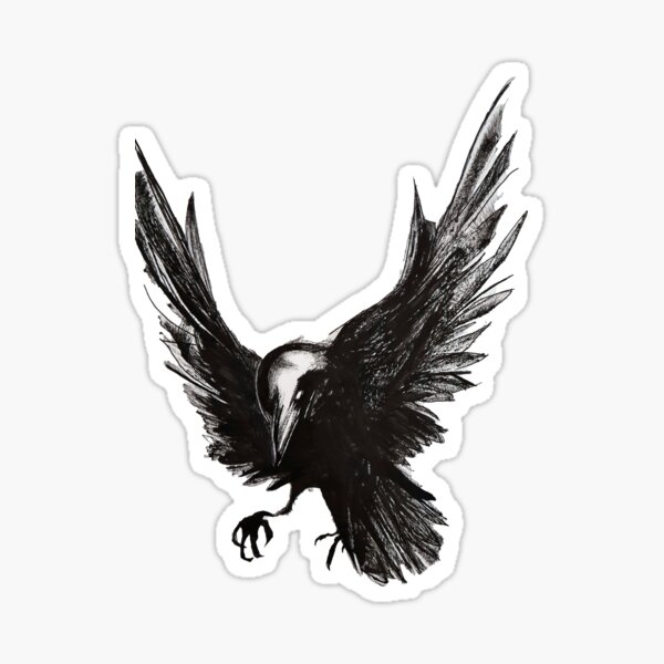 Raven Sticker