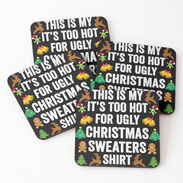 Item preview, Christmas This Is My It's Too Hot For Ugly Xmas Sweaters designed and sold by BrandyBare.