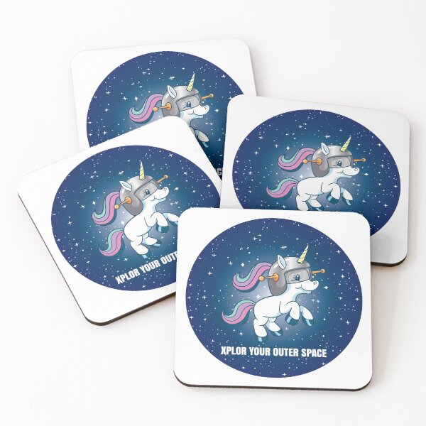 Item preview, Funny unicorn outer space designed and sold by onzpacesdesign.