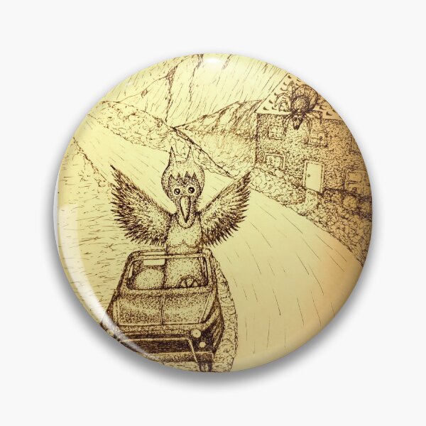 Item preview, A Ravtaur being attacked by a tick designed and sold by Laurie Miller.