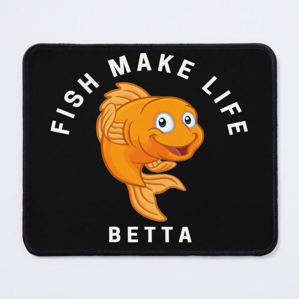 Item preview, Fish Make Life Betta designed and sold by OfficeFortune.