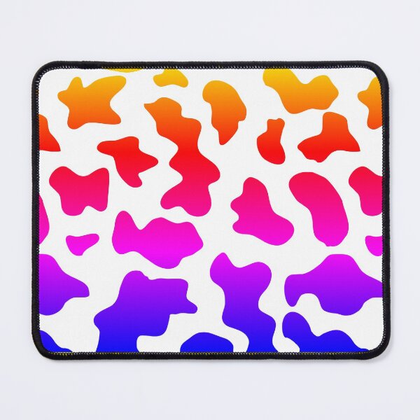 Item preview, Rainbow Cow Skin Print designed and sold by mewsis.