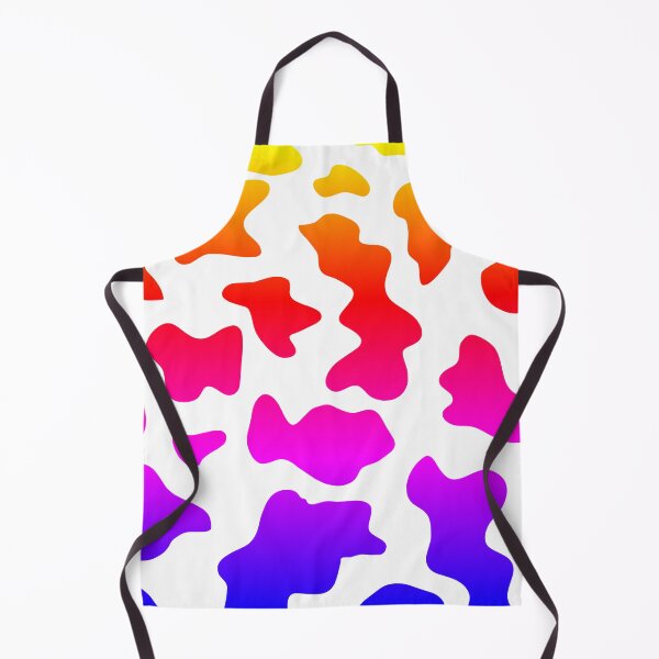 Item preview, Rainbow Cow Skin Print designed and sold by mewsis.