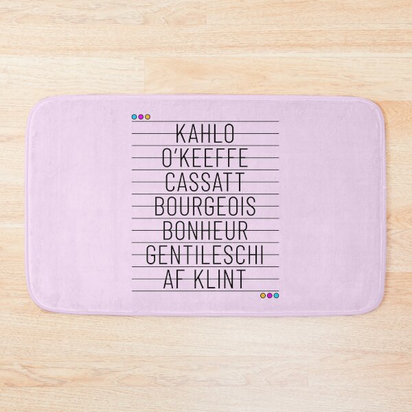 Item preview, Great Female Artists  - List of Female Painters for the Art Fan designed and sold by ClickForMore.