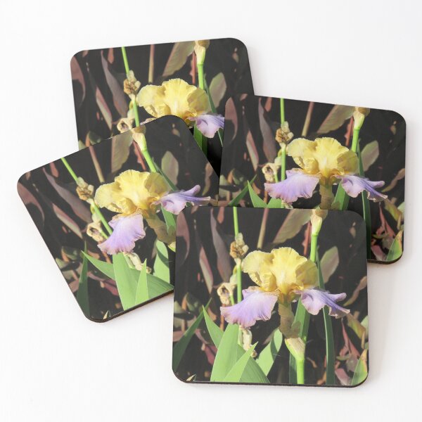 Item preview, Yellow and purple iris designed and sold by greentiger1.