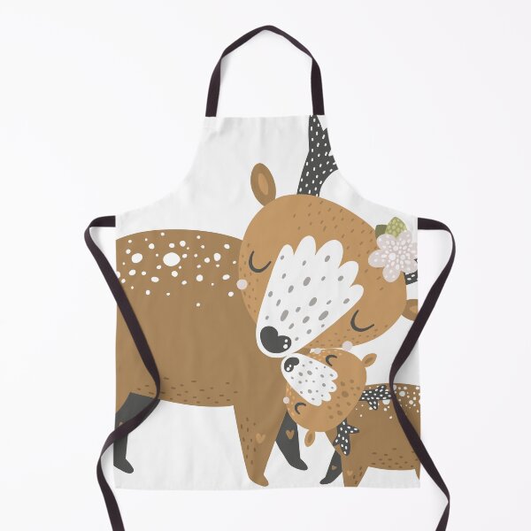 Item preview, Cute cartoon raindeer art designed and sold by SketchprintsUK.