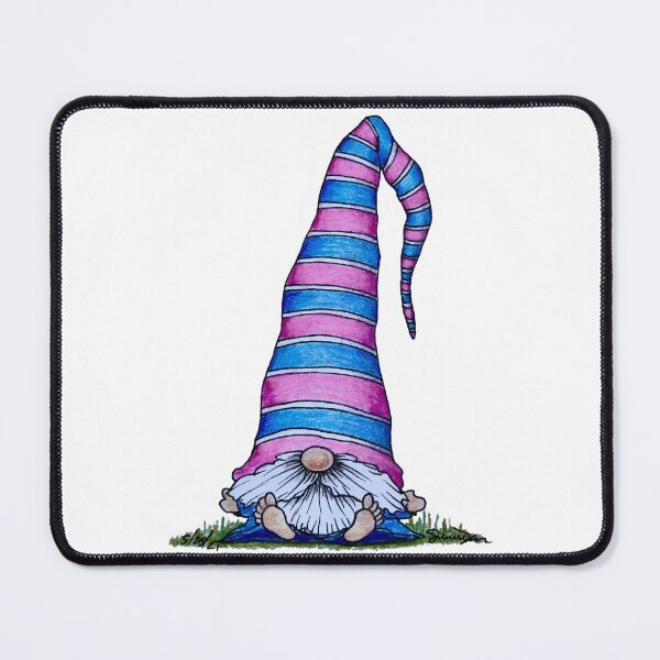 Item preview, Gnome in pink & blue hat designed and sold by SarahCD13.