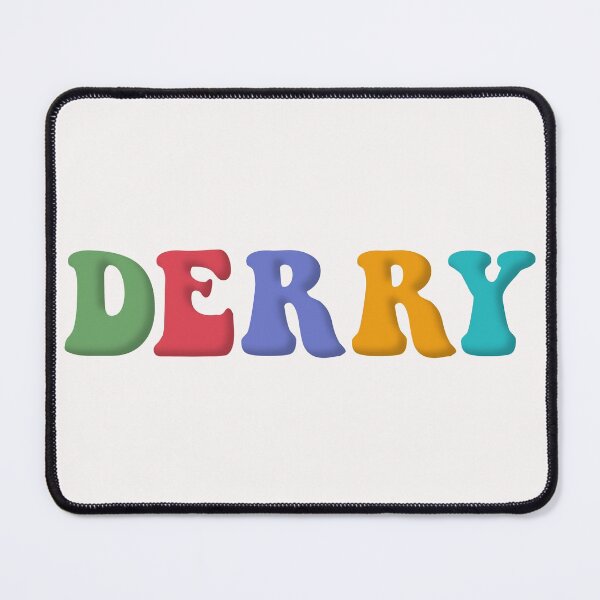 Item preview, Derry Retro Green Red Blue Yellow designed and sold by cashewdays.