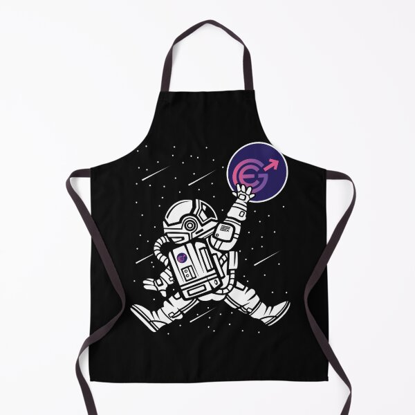 Item preview, Space Man Astronaut Jump Evergrow EGC Coin To The Moon Crypto Token Cryptocurrency Blockchain Wallet designed and sold by AriellaGross.