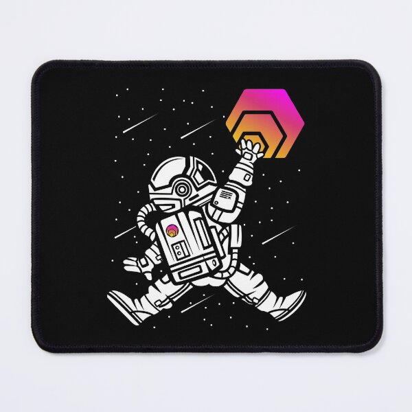 Item preview, Space Man Astronaut Jump HEX Coin To The Moon HEX Crypto Token Cryptocurrency Blockchain Wallet designed and sold by AriellaGross.
