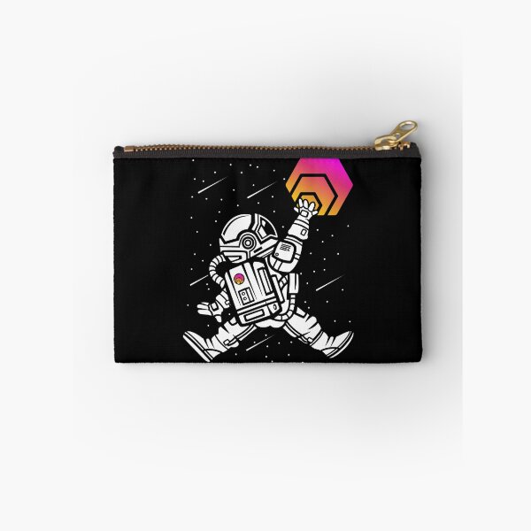 Item preview, Space Man Astronaut Jump HEX Coin To The Moon HEX Crypto Token Cryptocurrency Blockchain Wallet designed and sold by AriellaGross.