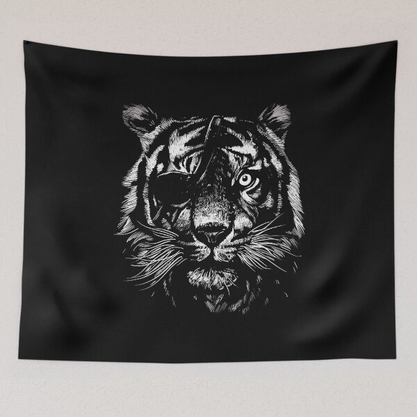 Item preview, Tiger pirate, tiger head designed and sold by DerSenat.