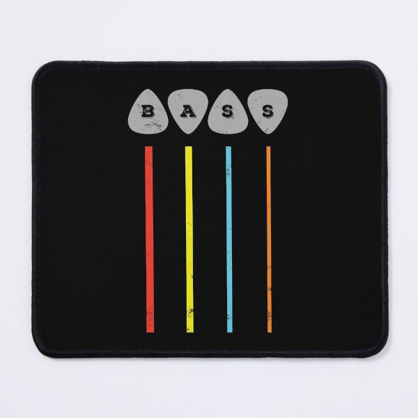 Item preview, Bass Guitar Picks Bass Strings Colorful Theme designed and sold by nightsworthy.