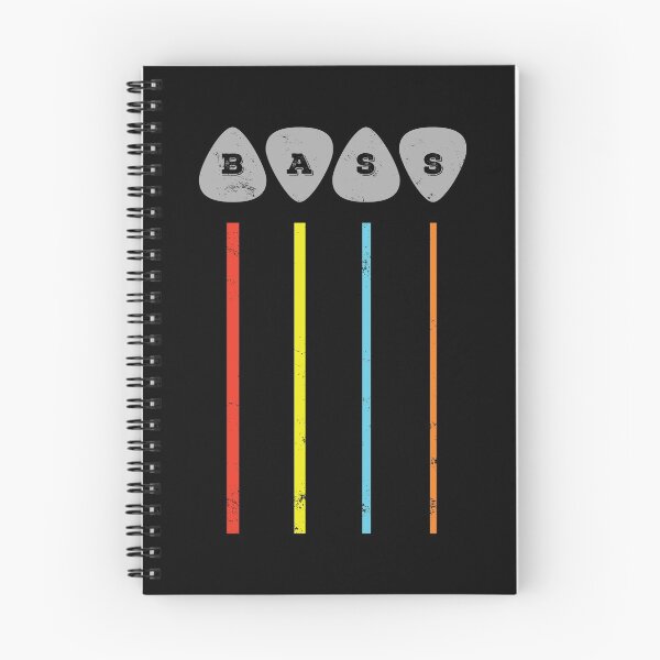 Item preview, Bass Guitar Picks Bass Strings Colorful Theme designed and sold by nightsworthy.