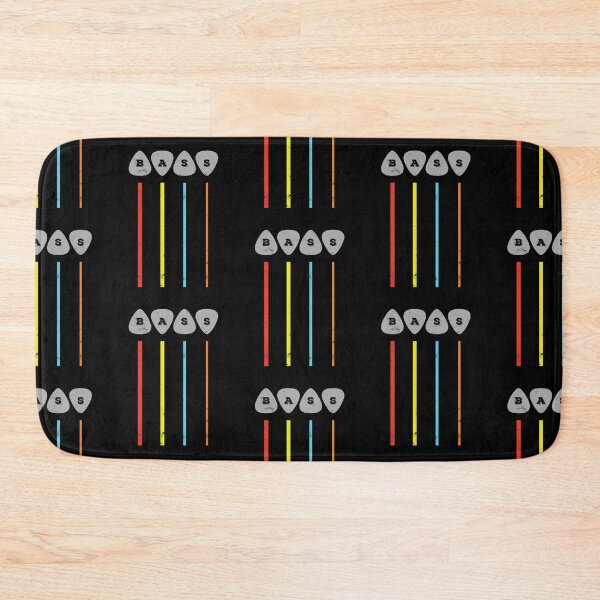 Item preview, Bass Guitar Picks Bass Strings Colorful Theme designed and sold by nightsworthy.