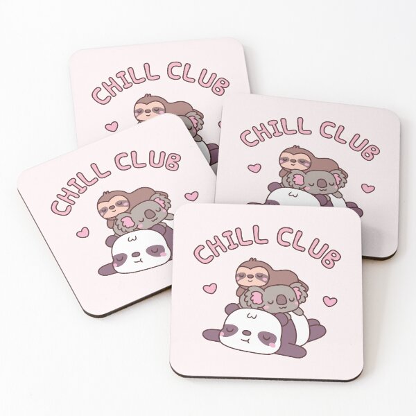Item preview, Cute Panda, Koala and Sloth, Chill Club Funny designed and sold by rustydoodle.
