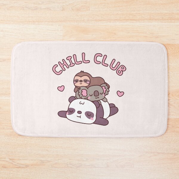 Item preview, Cute Panda, Koala and Sloth, Chill Club Funny designed and sold by rustydoodle.