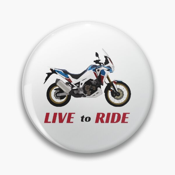 Item preview, Honda CRF1100L Africa Twin quote "Live to Ride" designed and sold by WiredDesigns.