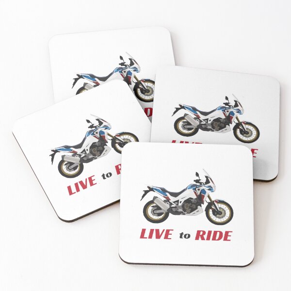 Item preview, Honda CRF1100L Africa Twin quote "Live to Ride" designed and sold by WiredDesigns.