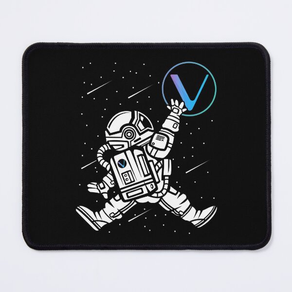 Item preview, Space Man Astronaut Jump Vechain VET Coin To The Moon Crypto Token Cryptocurrency Blockchain Wallet designed and sold by AriellaGross.