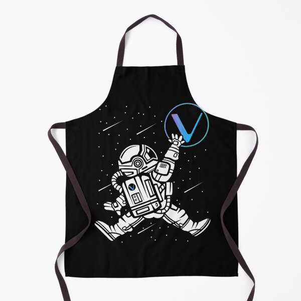 Item preview, Space Man Astronaut Jump Vechain VET Coin To The Moon Crypto Token Cryptocurrency Blockchain Wallet designed and sold by AriellaGross.