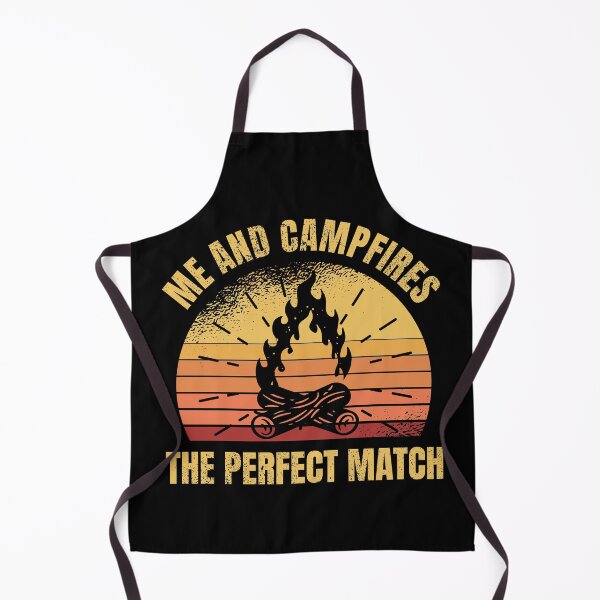 Item preview, Camping with sayings Me and campfires the perfect match designed and sold by 123428094.